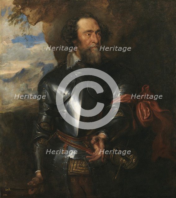 Portrait of Count Hendrik van den Bergh (1573-1638). Artist: Dyck, Sir Anthony van (1599-1641)