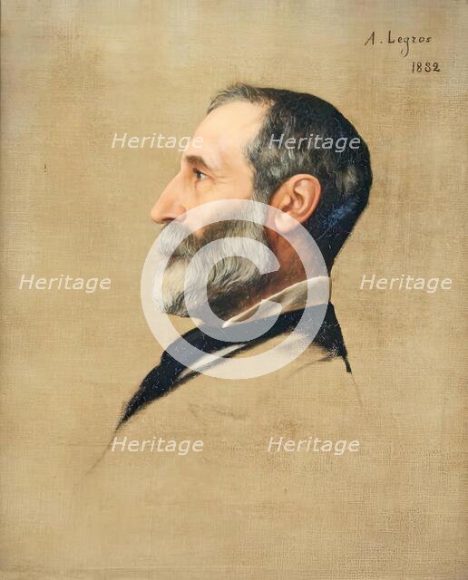 J. Dove Wilson, LLd, 1882. Creator: Alphonse Legros.