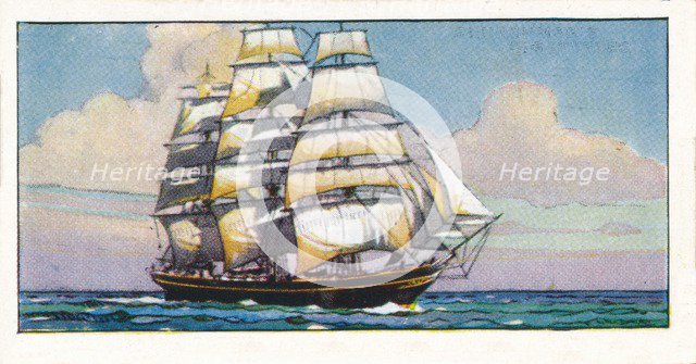 'Clipper Ship Cutty Sark, 1937. Artist: Unknown.