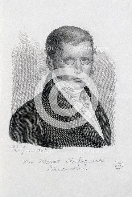 Portrait of the Poet Prince Pyotr Andreyevich Vyazemsky (1792-1878).