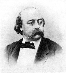 'Gustave Flaubert', Author of Madame Bovary, 1923.Artist: Rischgitz Collection