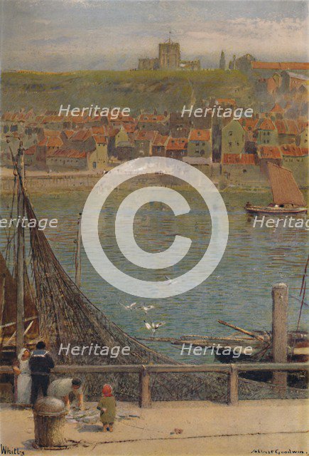 'Whitby', 19th-20th century, (1935). Artist: Albert Goodwin.
