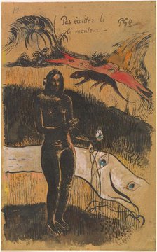 Nave Nave Fenua, probably 1894. Creator: Paul Gauguin.