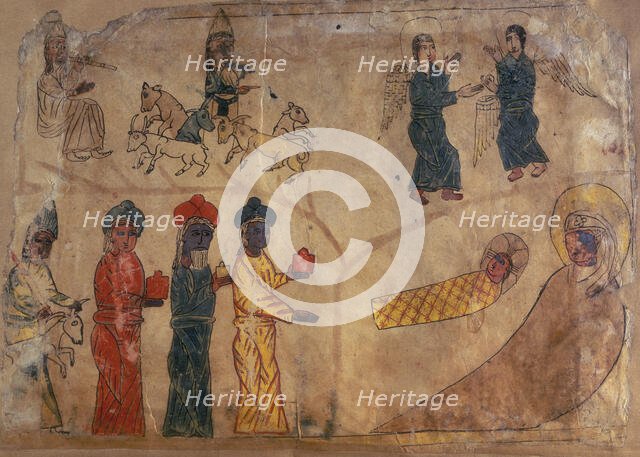 Scenes from the life of Christ, 1317. Creator: Unknown.