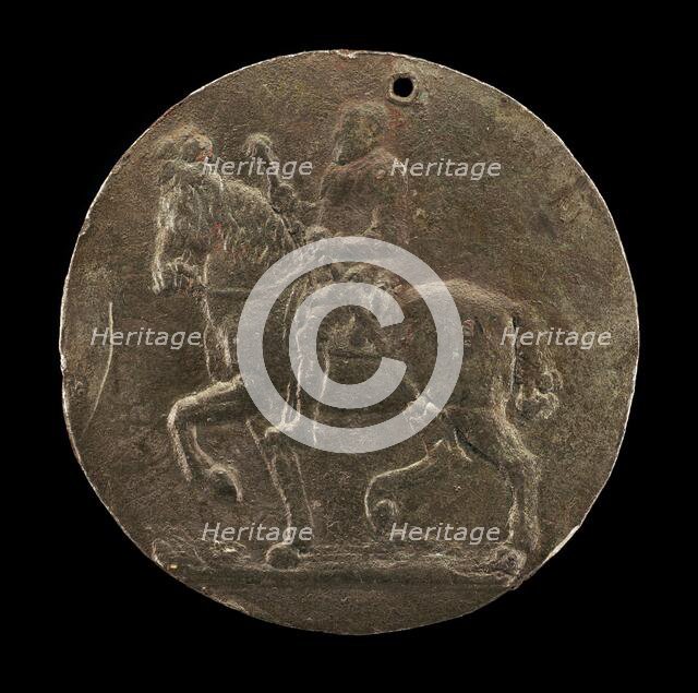 François I on Horseback [reverse], early 16th century. Creator: Unknown.