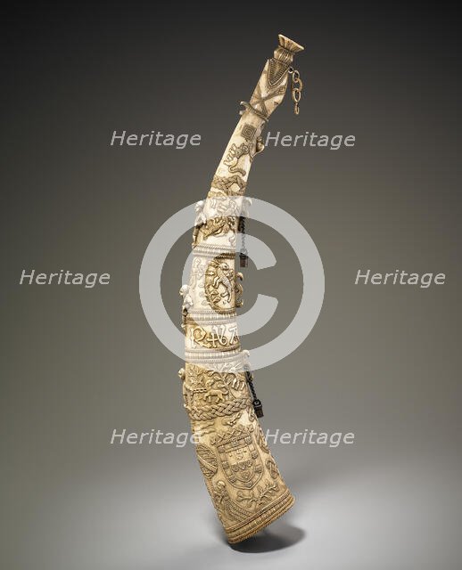 Hunting horn, Late 15th century. Creator: Unknown.