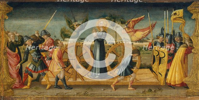 The Martyrdom of Saint Catherine. Artist: Neri di Bicci (1418-1492)