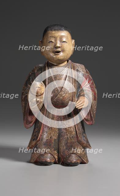 Boy with Dog, c. 1800. Creator: Unknown.