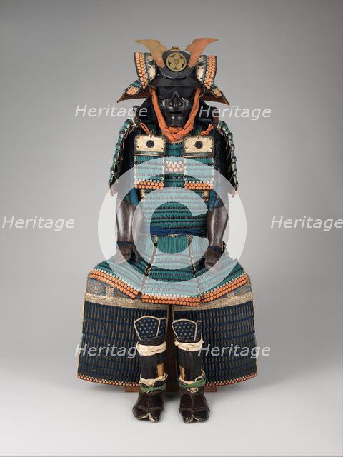 Armour of the Maeda Family, Japanese, 18th century. Creator: Unknown.