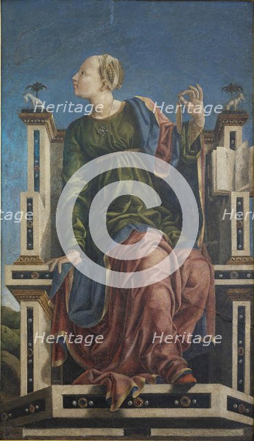 The Muse Urania, ca 1457. Creator: Anonymous.