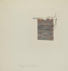 Linen and Cotton Homespun, c. 1940. Creator: Magnus S. Fossum.