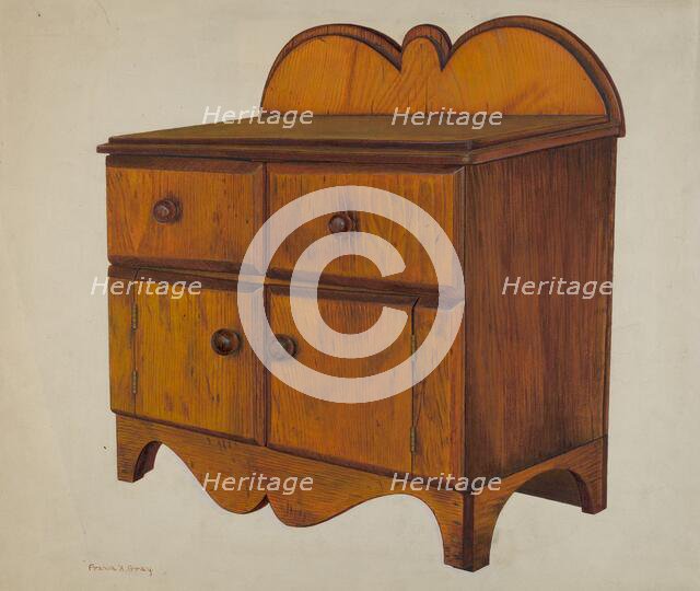 Miniature Chest, c. 1940. Creator: Frank Gray.