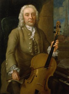 Portrait of the opera singer Gustavus Waltz, c1750. Creator: Williams, John Michael (1710-ca 1780).