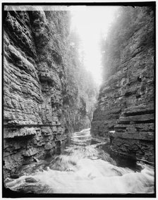 Up from Table Rock, Ausable Chasm, N.Y., between 1900 and 1906. Creator: Unknown.