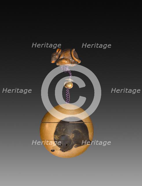 Inro, late 19th century. Creator: Unknown.