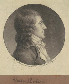 Van Polen, 1796-1797. Creator: Charles Balthazar Julien Févret de Saint-Mémin.