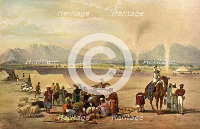 'The City of Kandahar Looking from the South Towards Baba Wali Mountain', c1840, (1901).  Creator: James Atkinson.