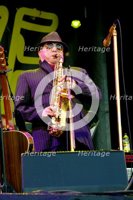 Van Morrison, Love Supreme Jazz Festival, Glynde Place, East Sussex, 2015. Artist: Brian O'Connor.
