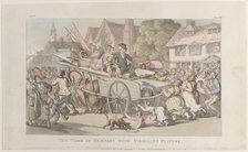 The Vicar in company with Strolling Players, from "The Vicar of Wakefield", May 1, ..., May 1, 1817. Creator: Thomas Rowlandson.