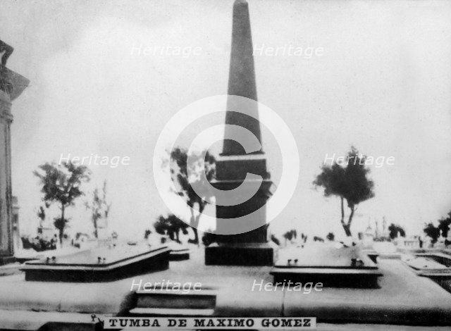 The Grave of Maximo Gomez, 1920s. Artist: Unknown