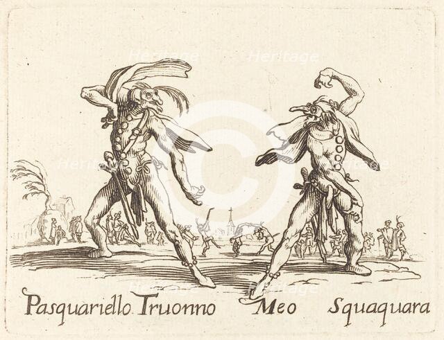 Pasquariello Truonno and Meo Squaquara. Creator: Unknown.