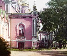 Epiphany Monastery for women, Kostroma, 1910. Creator: Sergey Mikhaylovich Prokudin-Gorsky.