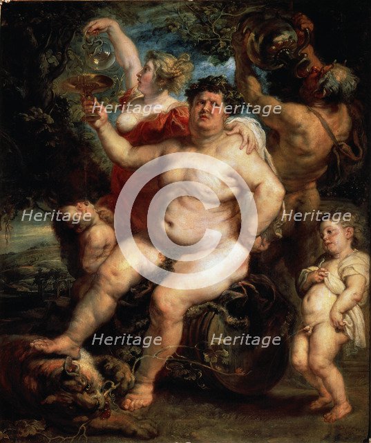 'Bacchus', 1638-1640.  Artist: Peter Paul Rubens