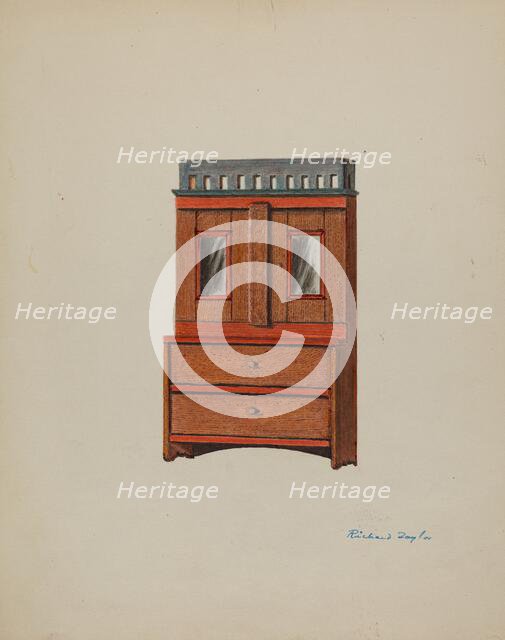 Toy Cupboard, c. 1939. Creator: Richard Taylor.