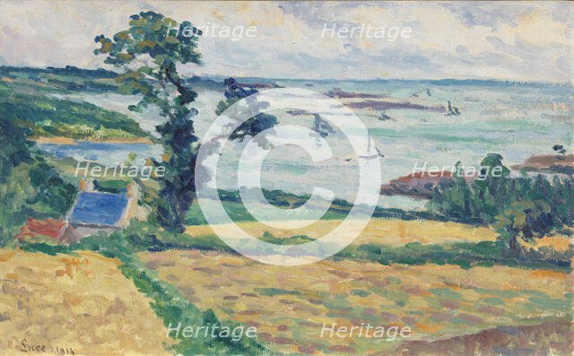 Landscape, 1914. Creator: Maximilien Luce.