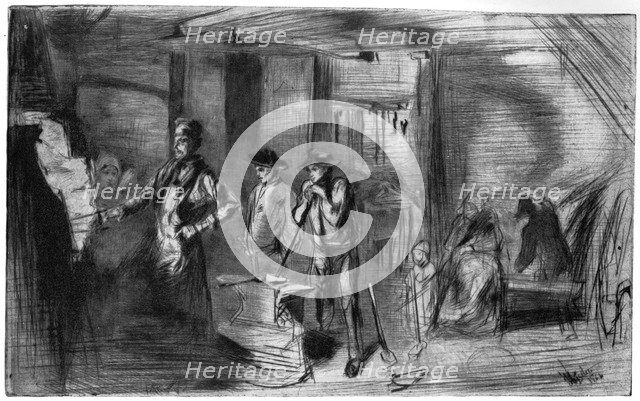 'The Forge', c1860 (1904).Artist: James Abbott McNeill Whistler