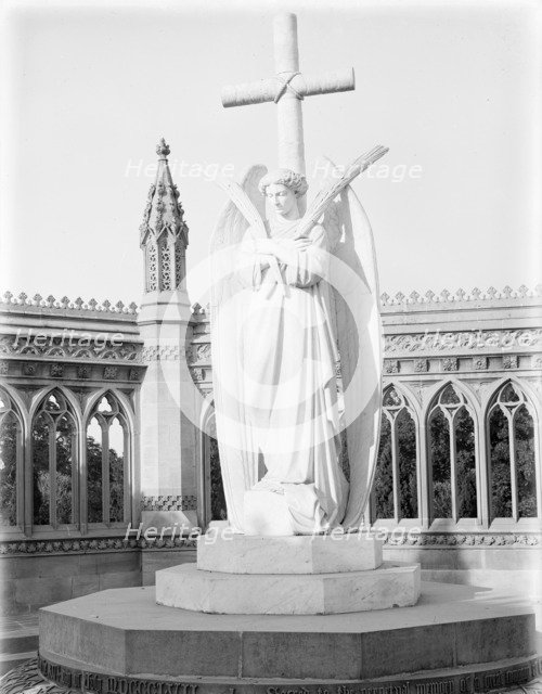 Angel of the Memorial Well, Cawnpore, India, 1902. Creator: Kirk & Sons of Cowes.