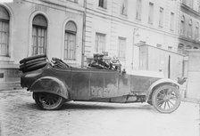 Mercedes car captured by French, between c1914 and c1915. Creator: Bain News Service.