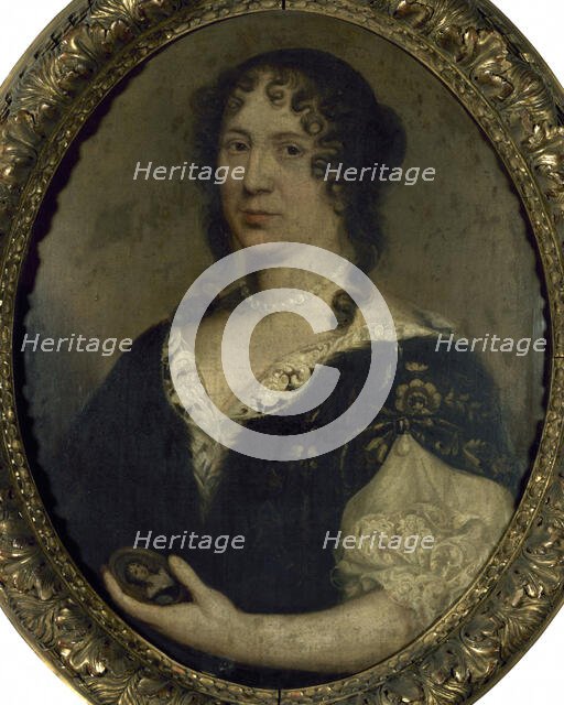 Portrait de femme, autrefois identifiée comme Mme de Sévigné, c1680. Creator: Ecole Francaise.