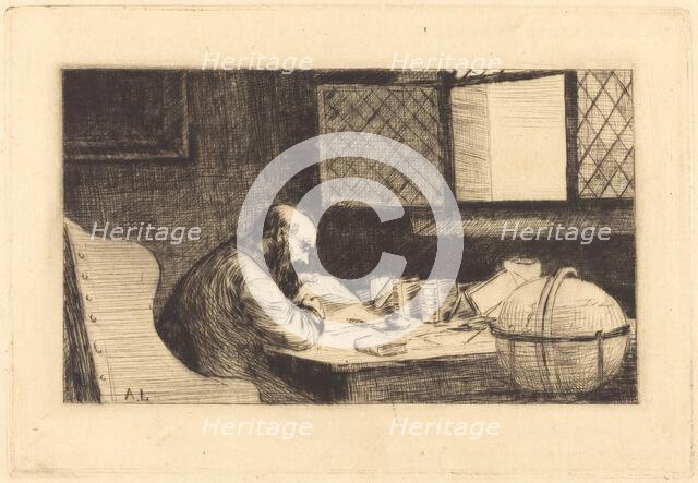 Geographer (Le geographe). Creator: Alphonse Legros.