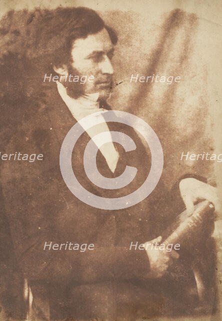 [Man], 1843-47. Creators: David Octavius Hill, Robert Adamson, Hill & Adamson.