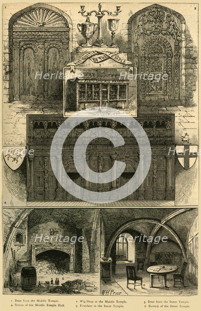 'Antiquities of the Temple', 1897. Creator: Unknown.