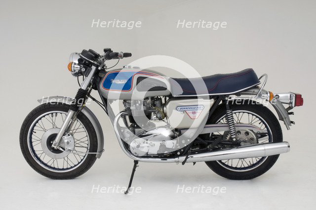 1977 Triumph Bonneville 750 Jubilee Artist: Unknown.