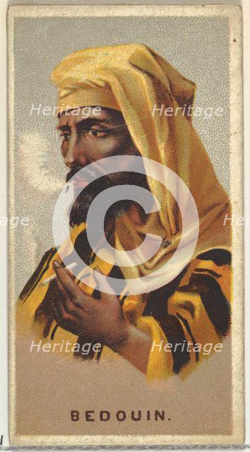 Bedouin, from World's Smokers series (N33) for Allen & Ginter Cigarettes, 1888. Creator: Allen & Ginter.