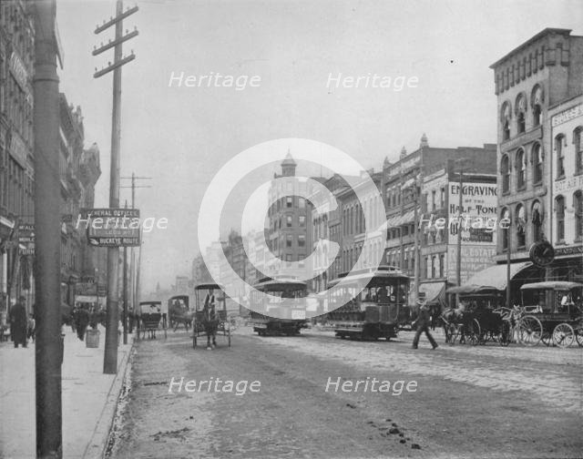 'High Street, Columbus. Ohio', c1897. Creator: Unknown.