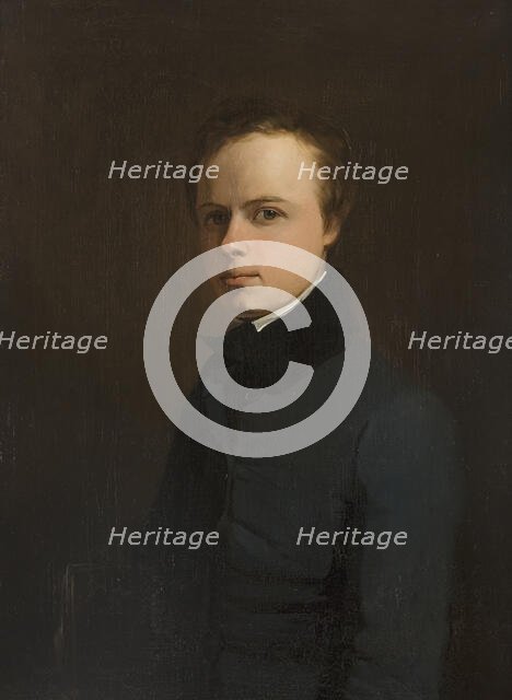 Self portrait, c1830s. Creator: Egron Sellif Lundgren.