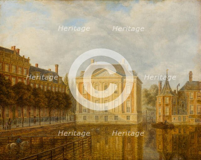 View of the Mauritshuis. Creator: Augustus Wijnantz.