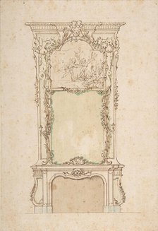 Design for Chimney Piece, 18th century. Creator: Anon.