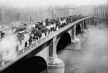 London Bridge, London, between c1910 and c1915. Creator: Bain News Service.
