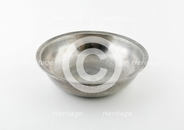 Basin, London, c. 1790. Creator: Townsend and Compton.