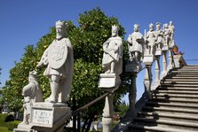 Stairs of the Kings, Garden of the Episcopal Palace, Castelo Branco, Portugal, 2009.  Artist: Samuel Magal