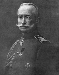 Alexei Brusilov, Russian soldier, c1914-c1917 Artist: Unknown