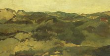 A Heath Landscape, Presumably in Drenthe, c.1880-c.1923. Creator: George Hendrik Breitner.