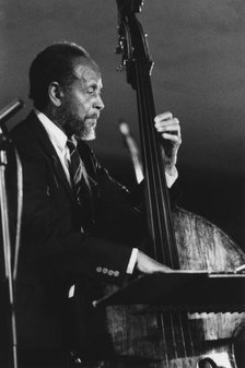 Percy Heath, North Sea Jazz Festival, Netherlands, 1992. Creator: Brian Foskett.