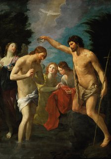 The Baptism of Christ, c.1623. Artist: Reni, Guido (1575-1642)