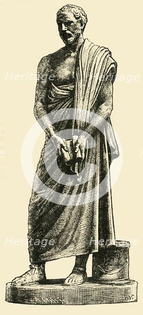 'Demosthenes', 1890.   Creator: Unknown.